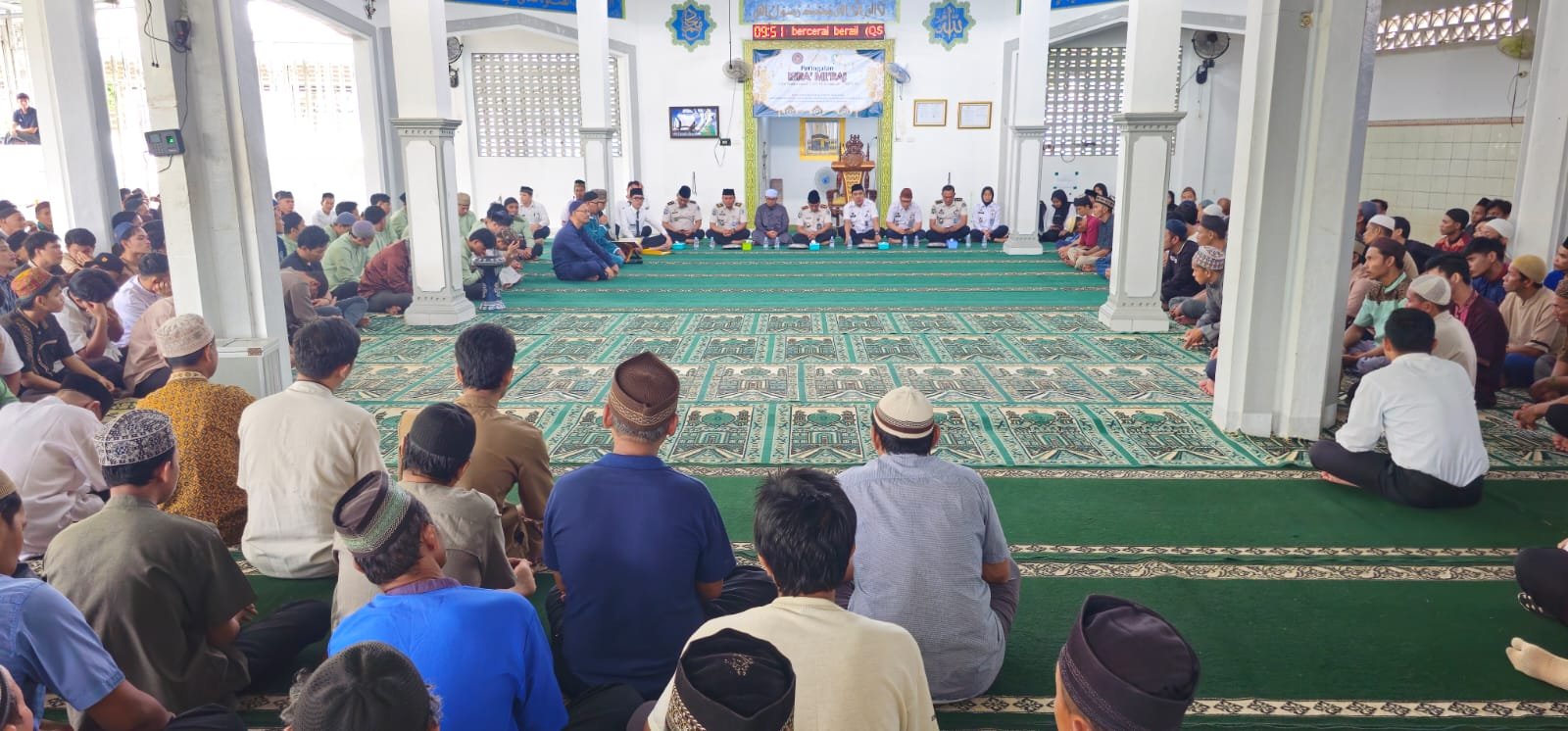 Refleksi Isra Mikraj, Lapas Pangkalpinang Dorong Peningkatan Kualitas Salat